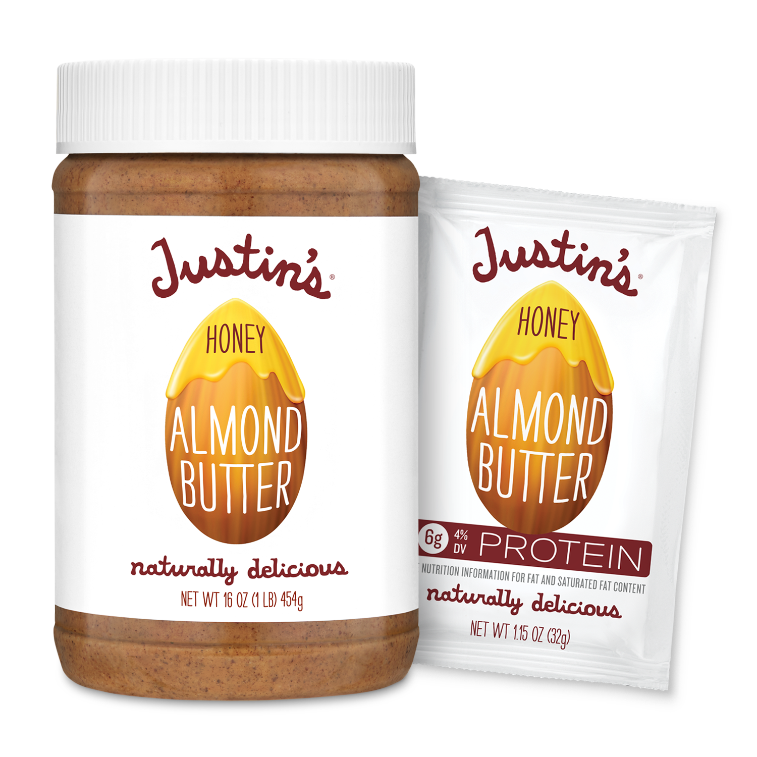 Honey Almond Butter  JUSTIN'S® Products