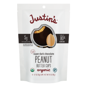 Justin's Organic Almond Butter Cups, Dark Chocolate  - .com